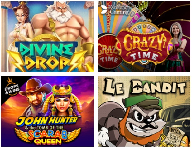 Meilleurs Jeux et Machines à Sous sur Magical Spin